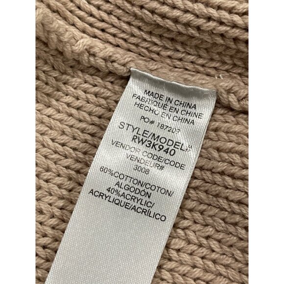 Splendid Ombre Cable Knit Open Front Cardigan Sweater Medium NWT - Picture 5 of 5